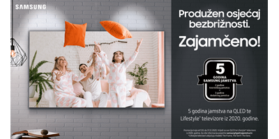 Samsung QLED TV 5 godina jamstva