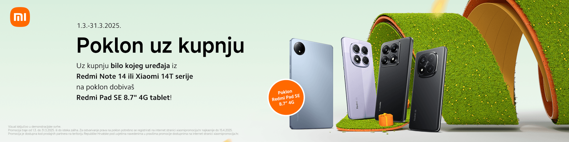 Xiaomi + poklon tablet