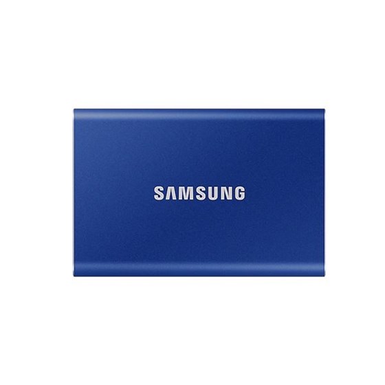 Samsung SSD T7  External 1TB, USB 3.2, 1050/1000 MB/s, included USB Type C-to-C and Type C-to-A cables, 3 yrs, indigo blue, EAN: 8806090312410