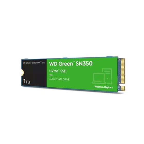 SSD 1TB WD Green SN350 NVMe SSD 1TB M.2 2280 PCIe Gen3, WDS100T3G0C