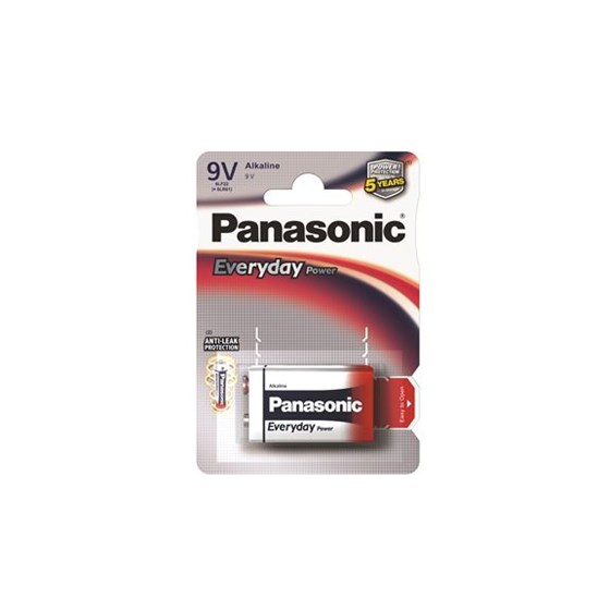 Baterije Panasonic Alkaline 9V (ČIŠĆENJE ZALIHA) P/N: 02390759 