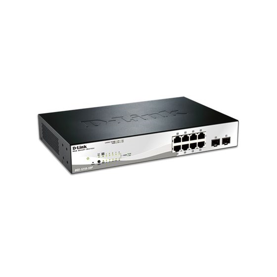 D-Link DGS-1210-10P, 10-Port Gigabit Smart Managed PoE Switch