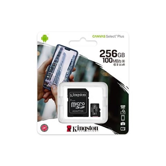Memorija SD Micro Card 256GB Kingston UHS-I Class 10 P/N: SDCS2/256GB