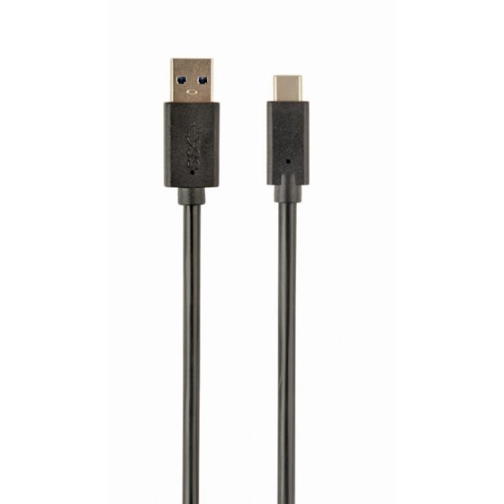 Kabel USB A 3.0 - USB C 1m Gembird crni P/N: CCP-USB3-AMCM-1M