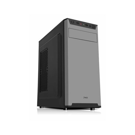 Kućište MS ELEMENT M300, Midi tower, bez napajanja, ATX, crno