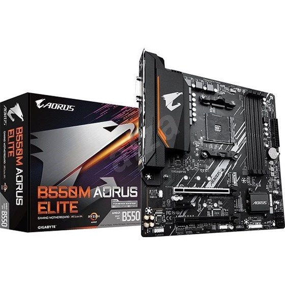 Matična ploča Gigabyte B550M Aorus Elite, AMD B550, Socket AM4, mATX, DDR4