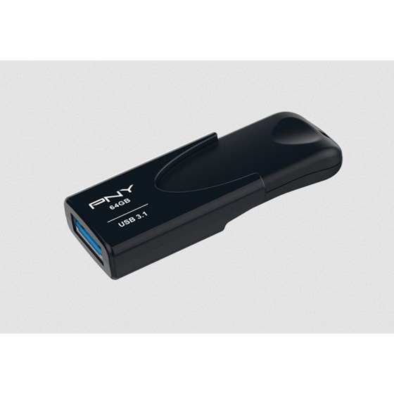 Memorija USB 3.1 Stick 64GB PNY Attaché 4 Black P/N: FD64GATT431KK-EF