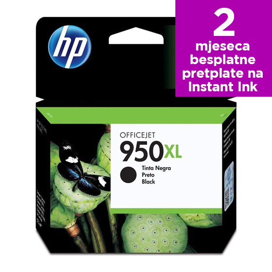 Tinta HP 950XL Black P/N: CN045AE 