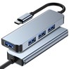 USB-C HUB MOYE CONNECT HUB X4 SERIES 1x USB 3.0, 3x USB 2.0 P/N: 8605042603992