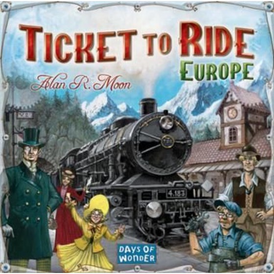 Društvena igra TICKET TO RIDE EUROPE (HR)