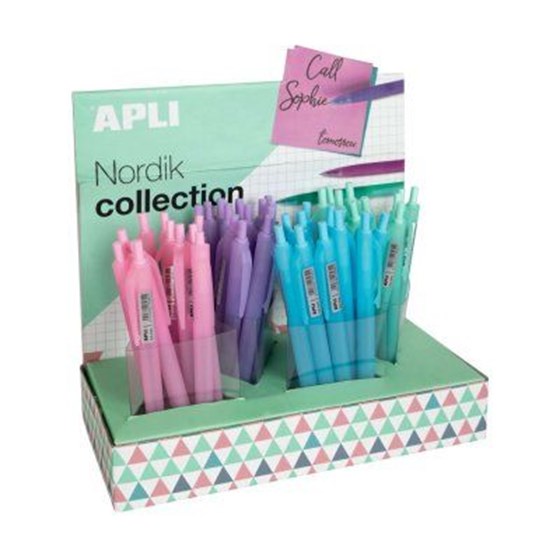 Display Apli rolera nordik kolekcije 4 boje s plavom tintom 60/1 18280