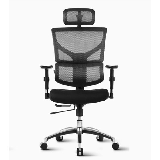 Ergonomski uredski stolac SMART BASIC 02 Crna boja