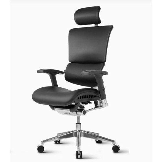 Ergonomski uredski stolac SMART DELUXE 02 Crna boja