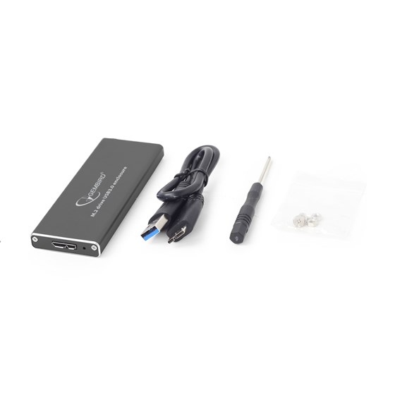 Eksterno kućište Gembird M.2 (2230, 2242, 2260, 2280) USB 3.0 Crno P/N: EE2280-U3C-01