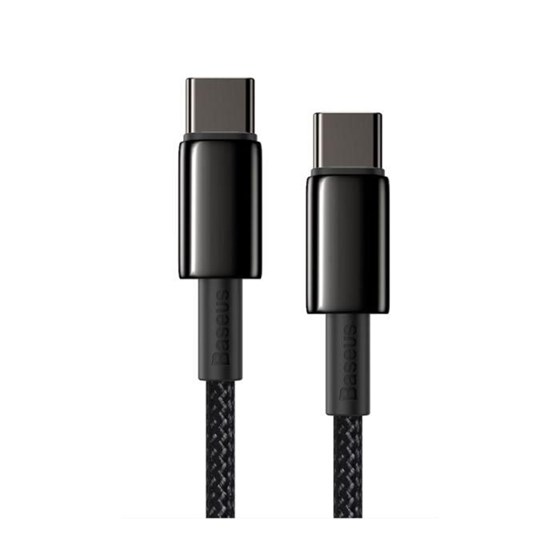 Kabel USB C - USB C 1m 100W 5A Baseus crni P/N: CATWJ-01