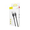Kabel USB A - USB C 2m braided Baseus 2A QC 3.0 crni, CATKLF-CG1