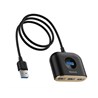 USB-A Hub - 4 port 1m Baseus crni P/N: CAHUB-AY01