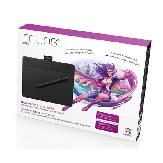 Grafički tablet Wacom Intuos Comfort PB S Black - Manga P/N: CTL-4100WLK-M