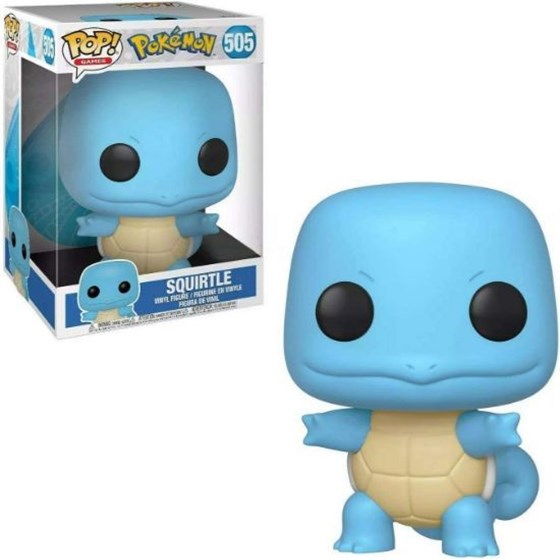 FUNKO POP GAMES: POKEMON- 10" SQUIRTLE- EMEA