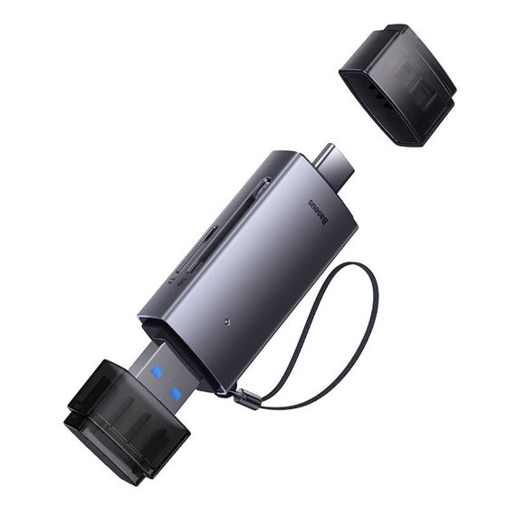 Čitač SD/TF kartica Baseus Lite Series, USB / USB C, WKQX060113