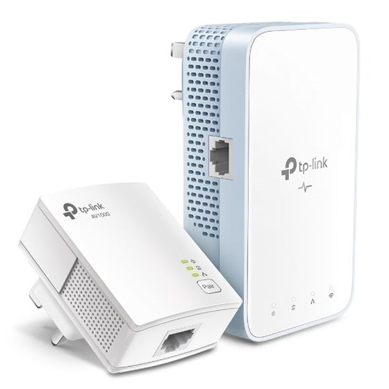 TP-Link TL-WPA7517 KIT, AV1000 Dual-Band Wi-FI Gigabit Powerline Extender (TL-WPA7517 KIT & TL-PA7017)