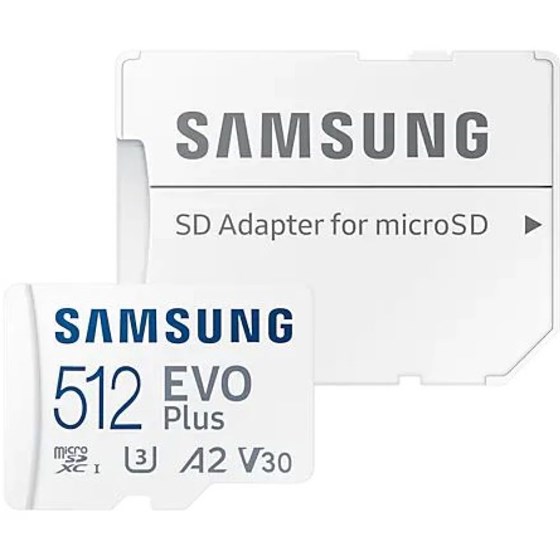 Memorija SD Micro Card 512GB Samsung EVO PLUS + Adapter, MB-MC512KA/EU