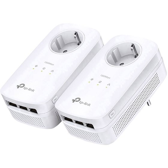 TP-Link TL-PA8030P KIT, AV1300 Gigabit Passthrough Powerline Ethernet Adapter (2-pack)