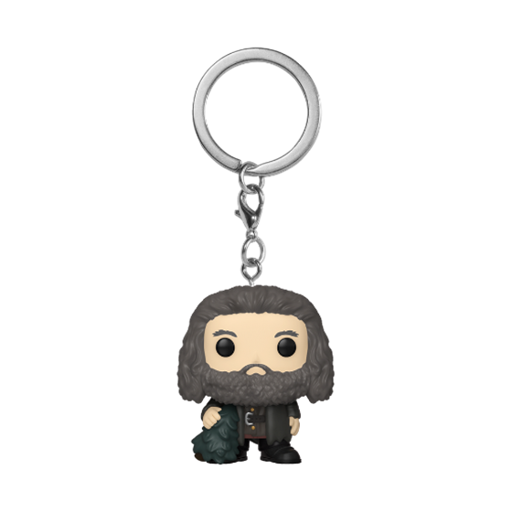 FUNKO POP KEYCHAIN: HARRY POTTER HOLIDAY - HAGRID
