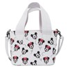 LOUNGEFLY DISNEY MICKEY-MINNIE BALLOONS AOP HANDBAG