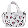 LOUNGEFLY DISNEY MICKEY-MINNIE BALLOONS AOP HANDBAG
