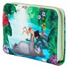 LOUNGEFLY DISNEY JUNGLE BOOK BARE NECESSITIES ZIP AROUND WALLET