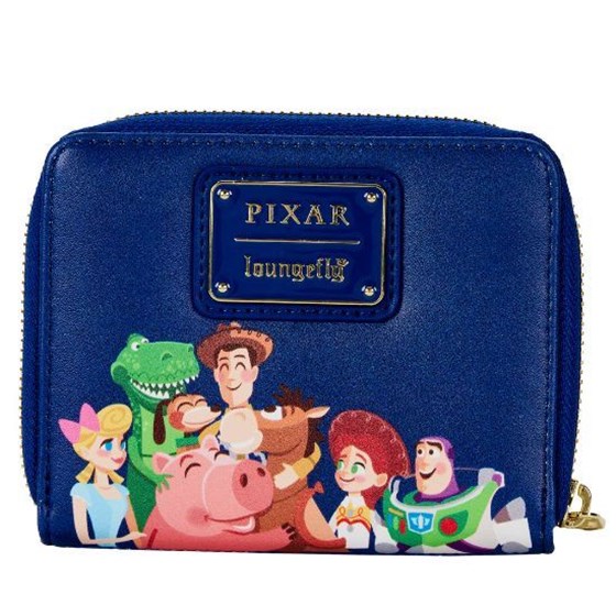 LOUNGEFLY PIXAR MOMENT TOY STORY WOODY BO PEEP WALLET