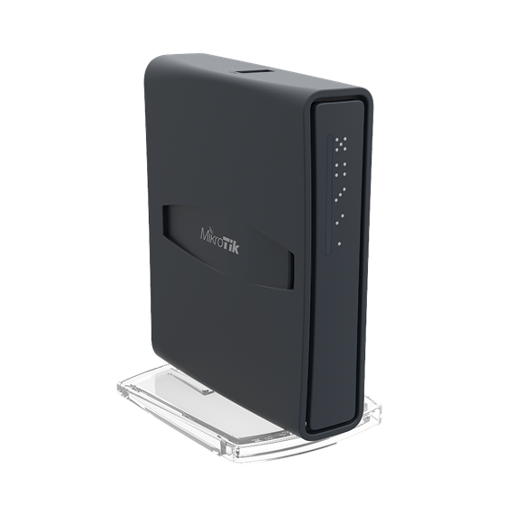 Mikrotik hAP ac lite tower Access Point, 2.4GHz/5GHz, 5×G-LAN, USB support 4G/LTE modem, RouterOS L4 (RB952Ui-5ac2nD-TC)