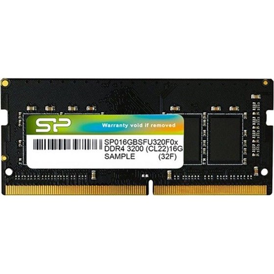 Memorija za laptope, 16GB (1x 16GB) DDR4 3200 MT/s, Silicon Power, CL22, SP016GBSFU320X02