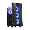 Kućište Chieftec Hunter, ATX, Bez napajanja, Kaljeno staklo, RGB, Crna, GS-01B-OP