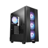 Kućište Chieftec Hunter 2, ATX, Bez napajanja, Kaljeno staklo, RGB, Crna, GS-02B-OP