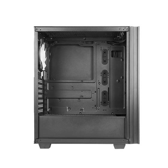 Kućište Chieftec Hunter 2, ATX, Bez napajanja, Kaljeno staklo, RGB, Crna, GS-02B-OP