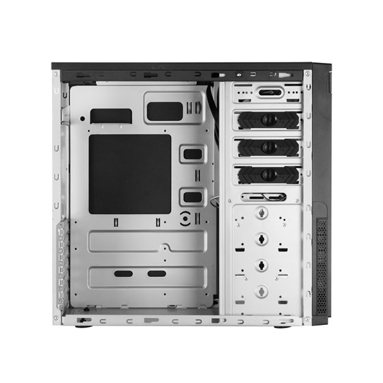 Kućište Chieftec Elox HC ATX, bez napajanja, crno (HC-10B-OP)