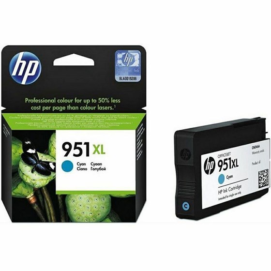 Tinta HP 951XL Cyan P/N: CN046AE 