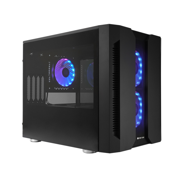 Kućište Chieftec M2, mATX, Bez napajanja, Kaljeno staklo, RGB, Crna, GM-02B-OP