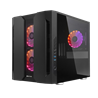 Kućište Chieftec M2, mATX, Bez napajanja, Kaljeno staklo, RGB, Crna, GM-02B-OP