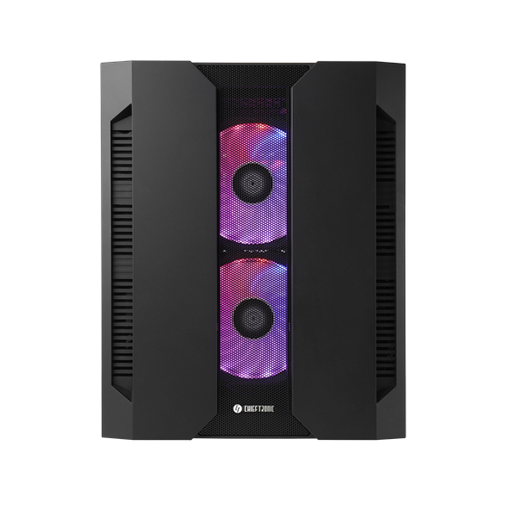 Kućište Chieftec M2, mATX, Bez napajanja, Kaljeno staklo, RGB, Crna, GM-02B-OP