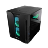 Kućište Chieftec M2, mATX, Bez napajanja, Kaljeno staklo, RGB, Crna, GM-02B-OP