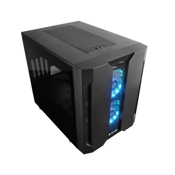 Kućište Chieftec M2, mATX, Bez napajanja, Kaljeno staklo, RGB, Crna, GM-02B-OP
