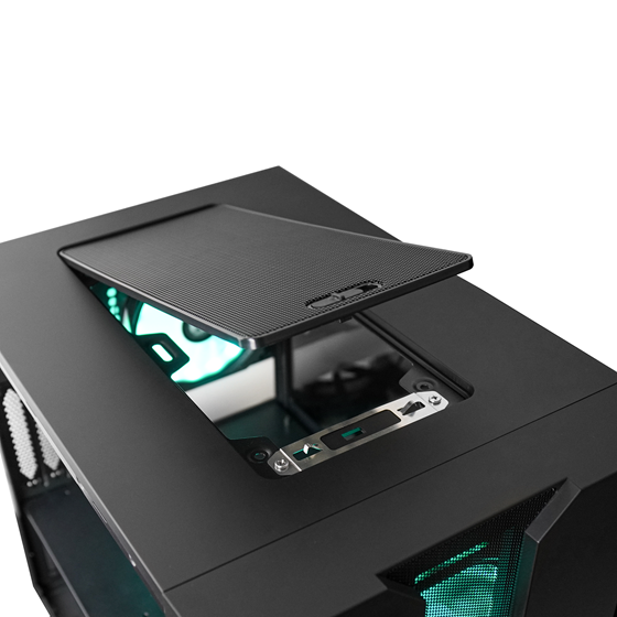Kućište Chieftec M2, mATX, Bez napajanja, Kaljeno staklo, RGB, Crna, GM-02B-OP