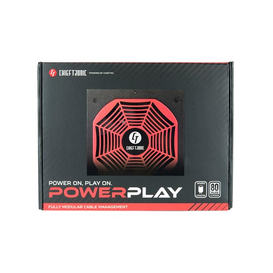 Napajanje Chieftec PowerPlay GPU-1050FC, 1050W, 80 PLUS PLATINUM, Modular, 140mm vent