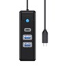 USB C Hub Orico 2x USB 3.0, 1x USB C, 5Gbps, PWC2U-C3-015-BK-EP