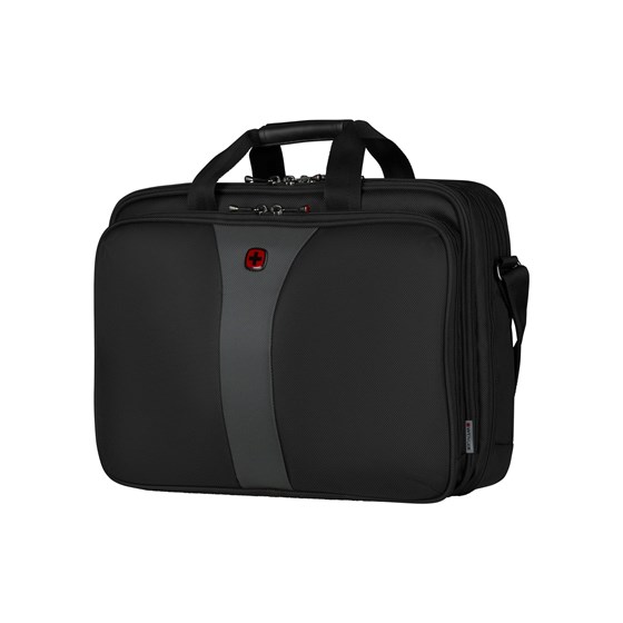 Torba za laptope do 17" Wenger Legacy Triple Crna