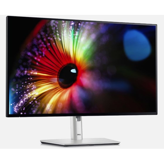 Monitor Dell U2724D, 27" QHD, IPS, 120Hz 5ms, DP, HDMI, USB-C, USB-A, Pivot, Srebrna
