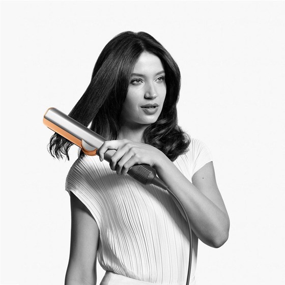Dyson pegla za kosu Airstrait Bright Nickel/Bright Copper